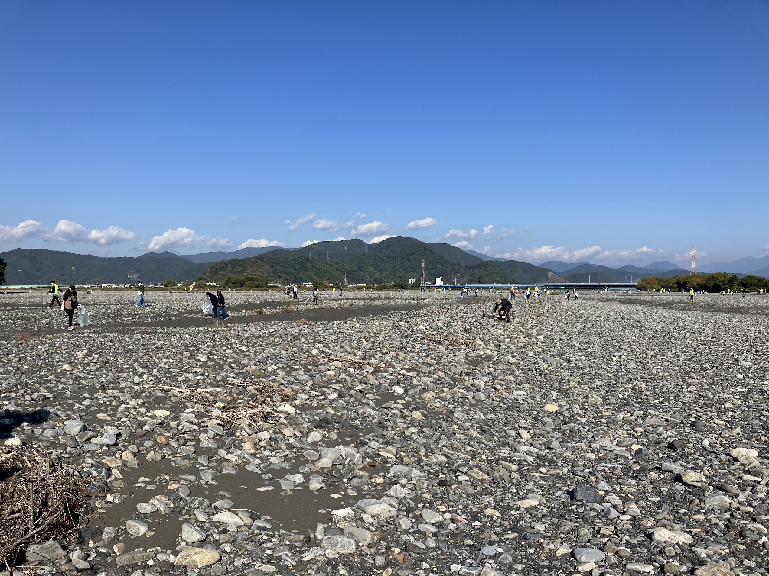 安倍川流木クリーンまつりに参加しました